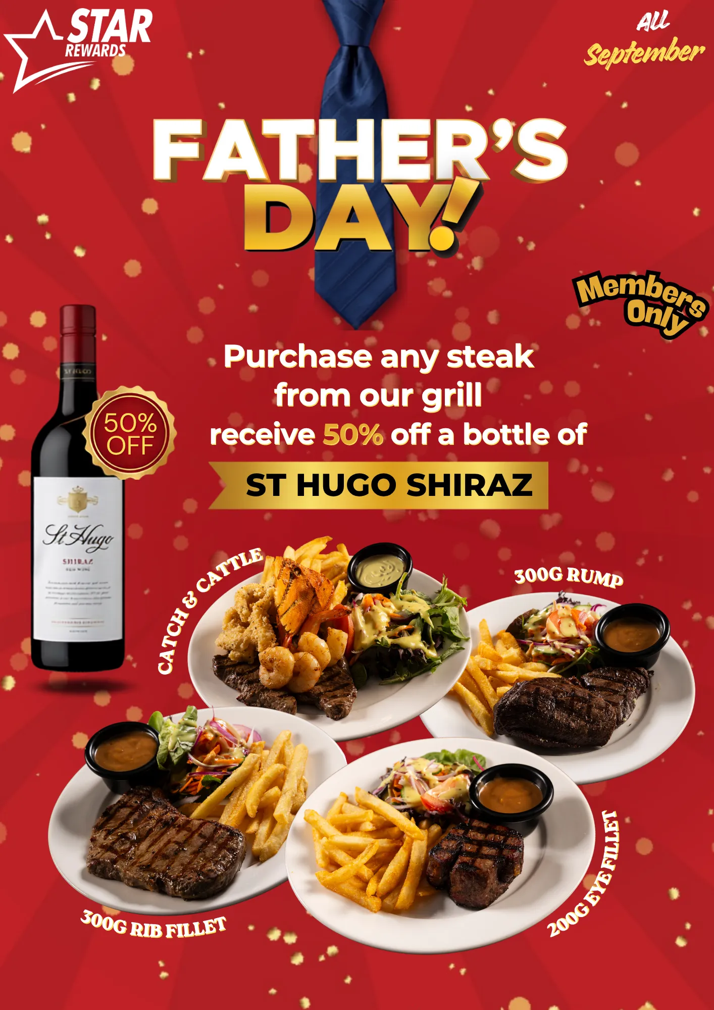 Delicious Steaks for Dad!